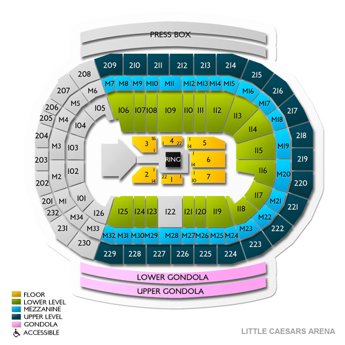 Ppg Arena Seating Chart Wwe
