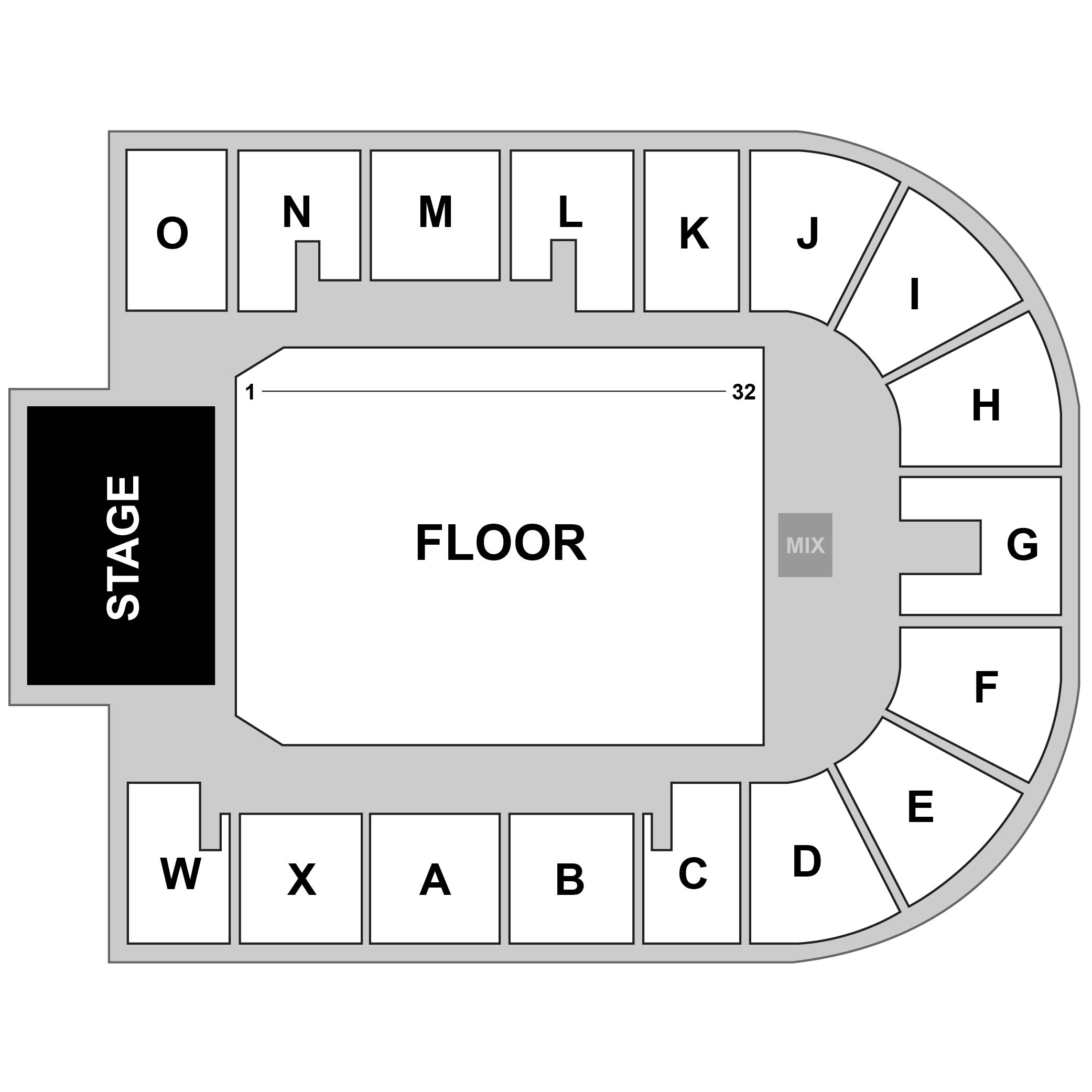 WinSport Event Centre Venue Map