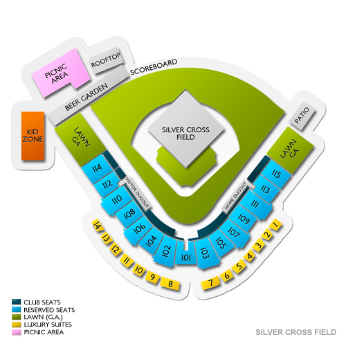 Ross Field Venue Map
