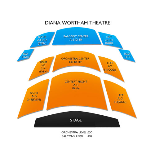Wortham Theater Seating Chart