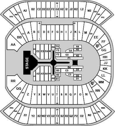 Commonwealth Stadium - AB Venue Map