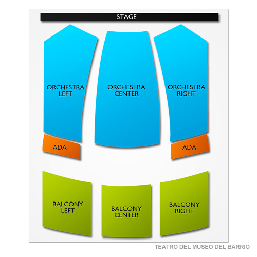 El Museo Del Barrio Seating Chart