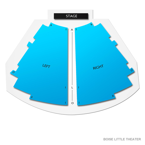 Boise Little Theater Venue Map
