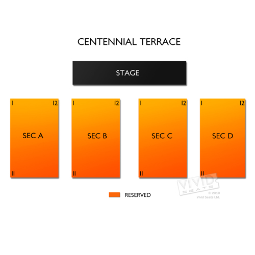 Centennial Terrace Tickets – Centennial Terrace Information ...