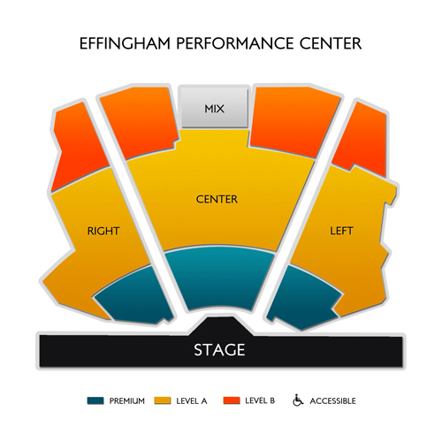 Effingham Performance Center Seating Chart