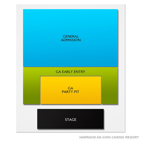 Harrahs Ak-Chin Casino Resort Venue Map
