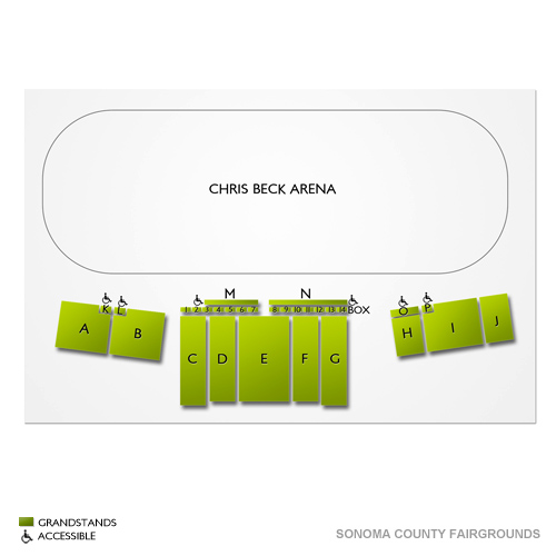 Sonoma County Fairgrounds Venue Map