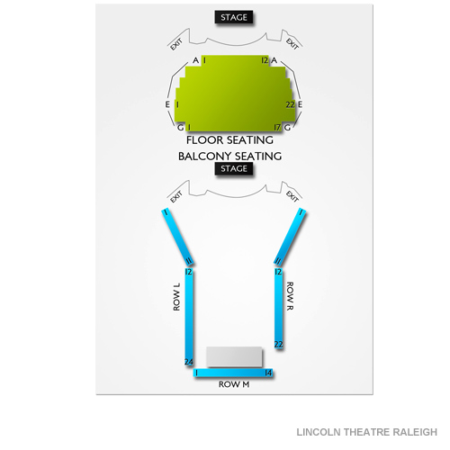 Lincoln Theatre Seating Chart Raleigh Nc