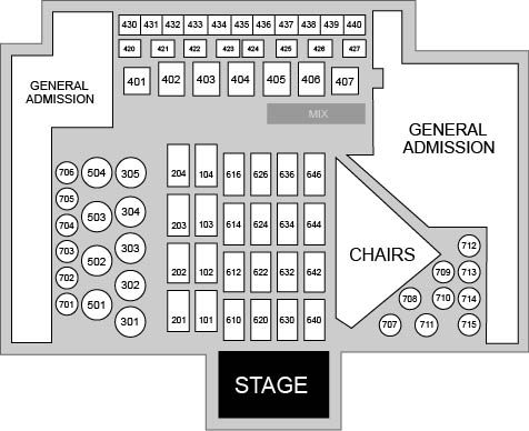 The Canyon Agoura Hills Venue Map