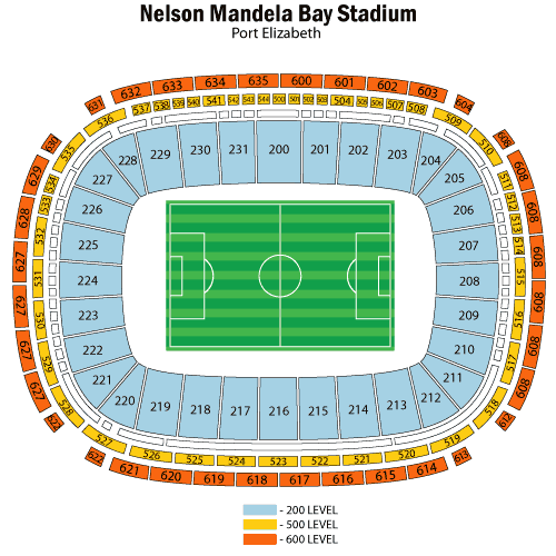 Nelson Mandela Bay Stadium Seating Chart | Vivid Seats