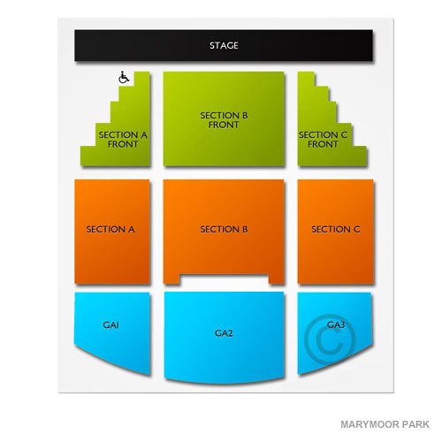 Marymoor Amphitheater Seating Chart