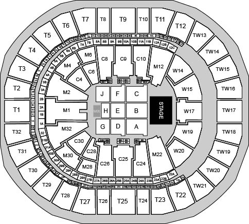 Intuit Dome Venue Map