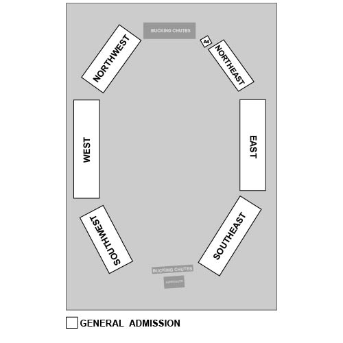 Booster Club Arena Venue Map