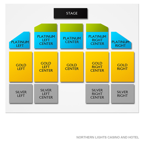 Northern Lights Casino & Hotel - MN Venue Map