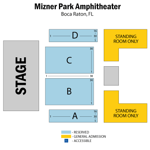 Mizner Park Amphitheater Seating Chart Vivid Seats