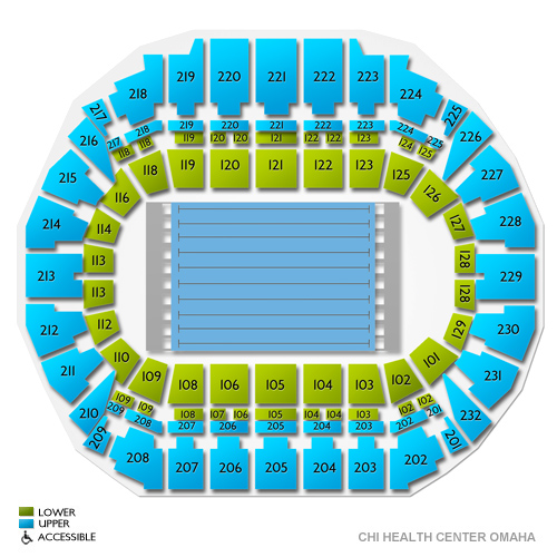 Chi Center Seating Chart