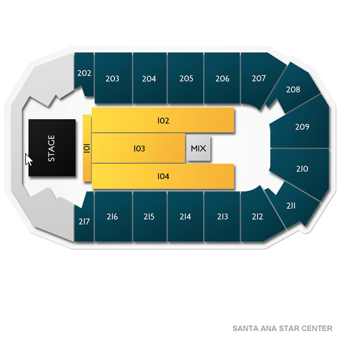 Rio Rancho Events Center Venue Map