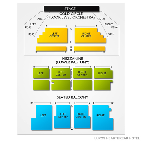 The Strand Ballroom and Theatre - RI 2019 Seating Chart