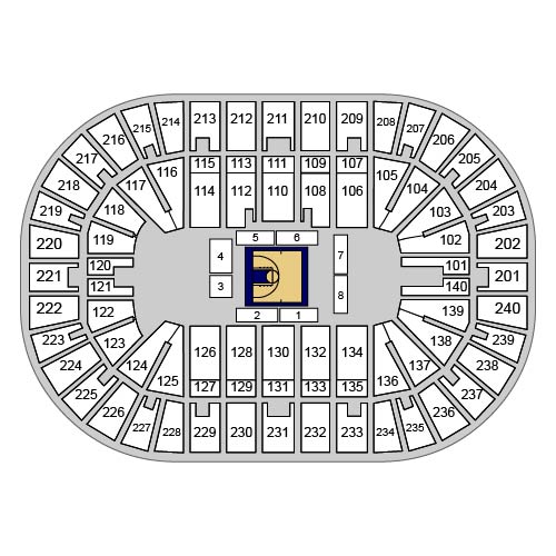 Heritage Bank Center Venue Map