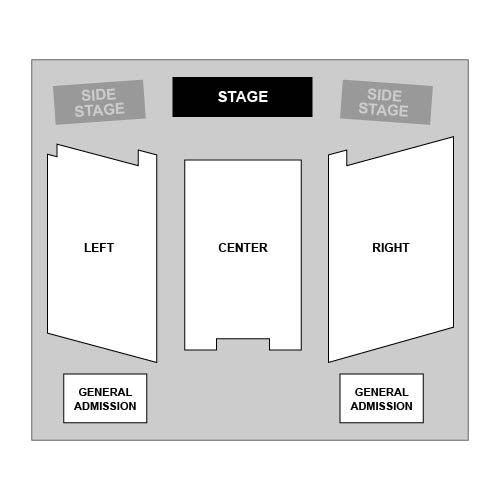Meramec Music Theatre Venue Map