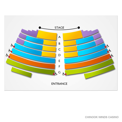 Four Winds Casino Seating Chart