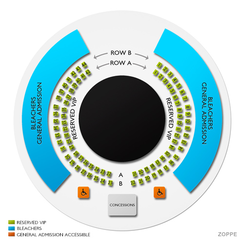 Under The Big Top - Elk Grove Park Venue Map