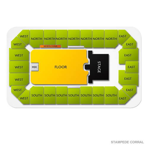 Stampede Houston Seating Chart