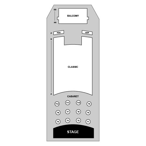 Franklin Theatre Venue Map