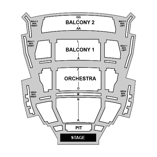 Lied Center Lawrence Venue Map