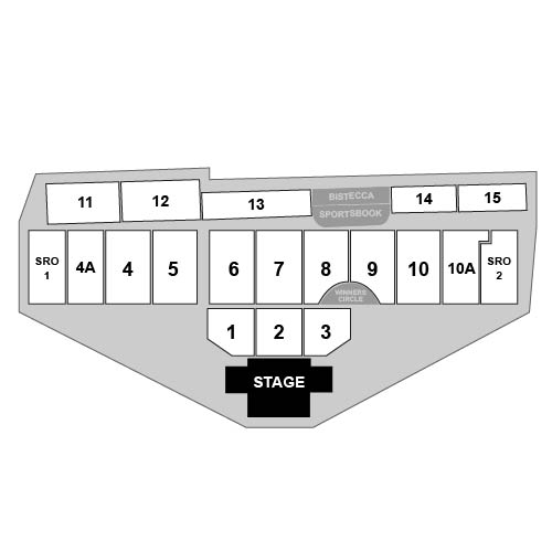 Hollywood Casino at The Meadows Venue Map
