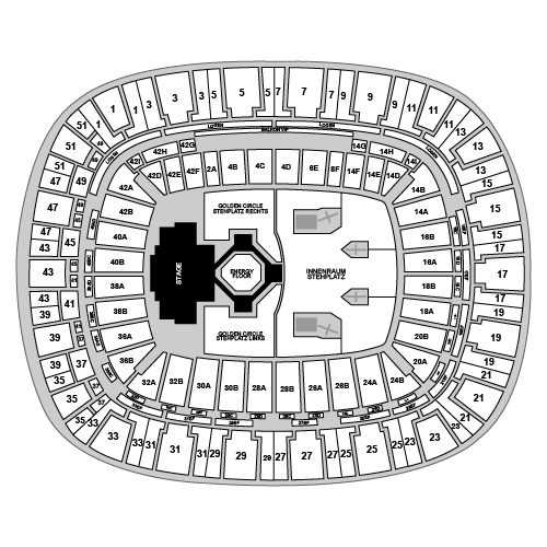 Deutsche Bank Park Venue Map