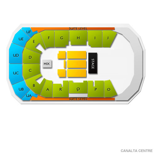 Co-op Place Venue Map