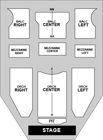 Sunrise Theatre Venue Map