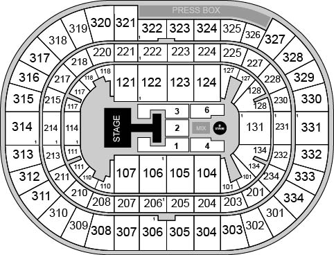 Value City Arena at Schottenstein Center Venue Map