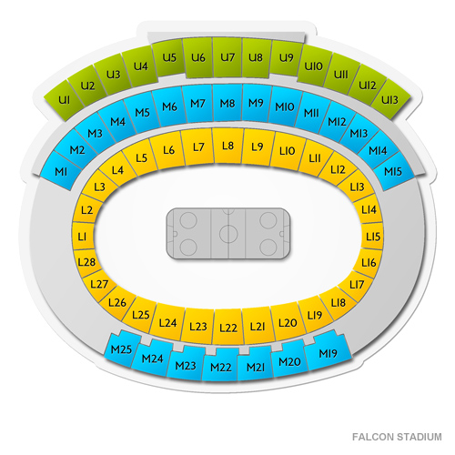 Falcon Stadium Seating Chart Colorado