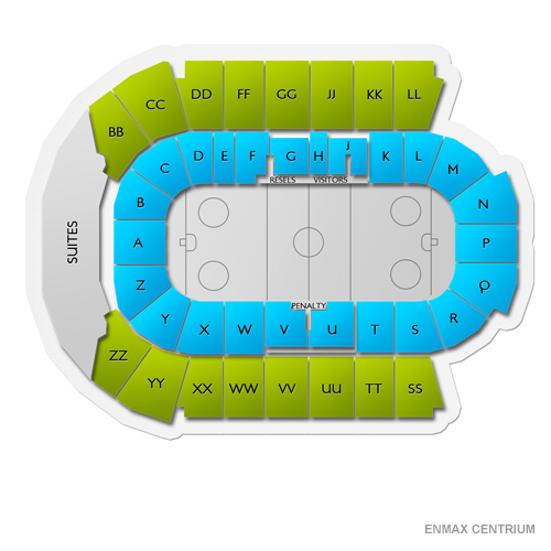 Red Deer Centrium Seating Chart