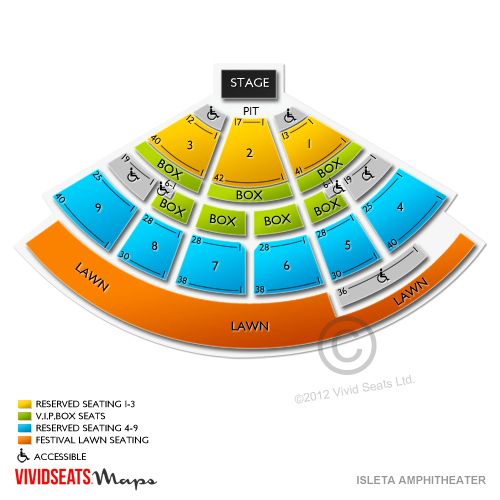 Sandia Casino Amphitheater Seating Chart