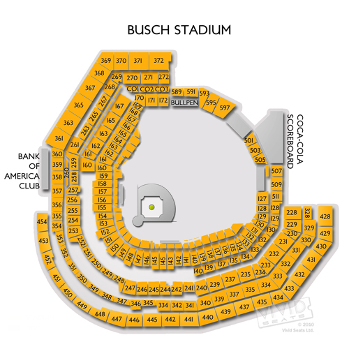 Busch Stadium Seating Chart and Maps - Busch Stadium Tickets