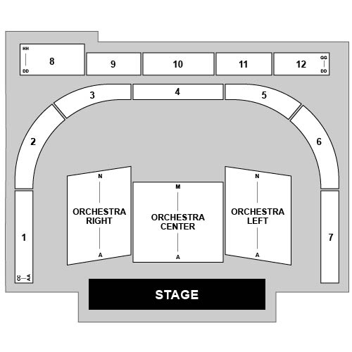 Manuel Artime Theatre Venue Map