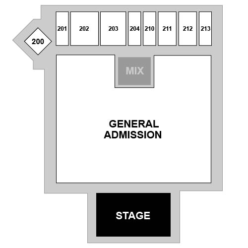 Bridge View Center Venue Map