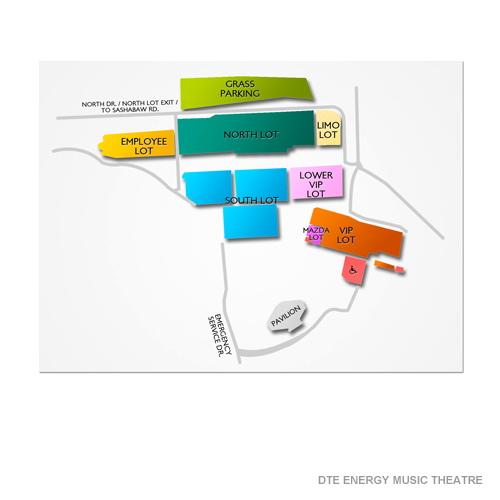 Dte Energy Music Theatre Seating Chart