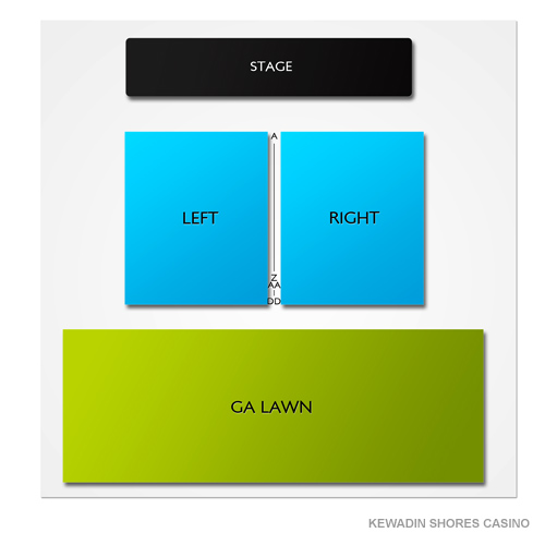 Kewadin Casino St Ignace Venue Map