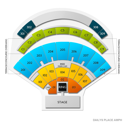 Dailys Place Amphitheater Tickets 11 Events On Sale Now TicketCity