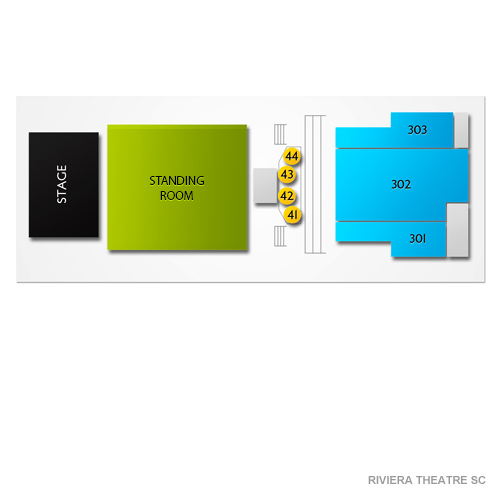 The Riviera Theater - SC Venue Map