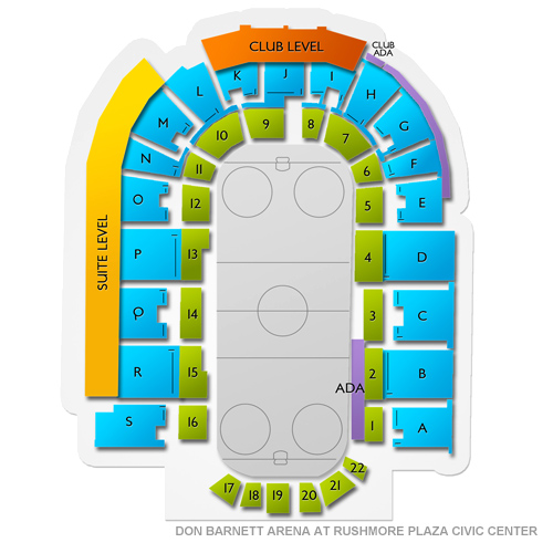 Rushmore Plaza Civic Center Concert Seating Chart