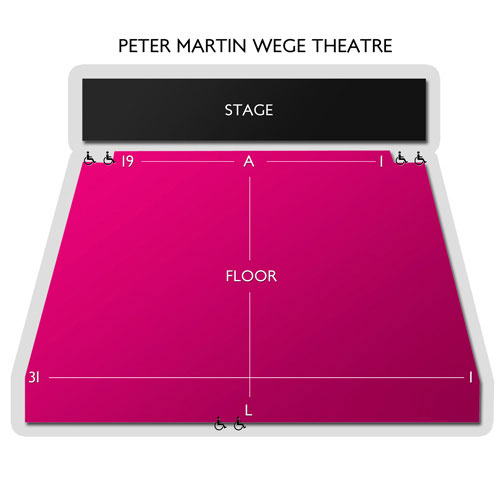 Peter Martin Wege Theatre Venue Map