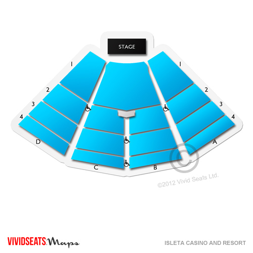 Isleta Seating Chart