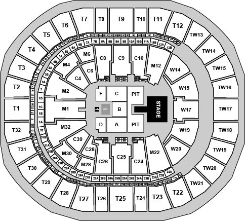 Intuit Dome Venue Map