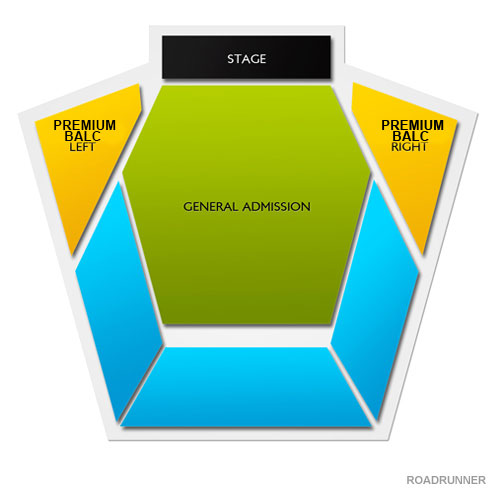 Roadrunner Venue Map