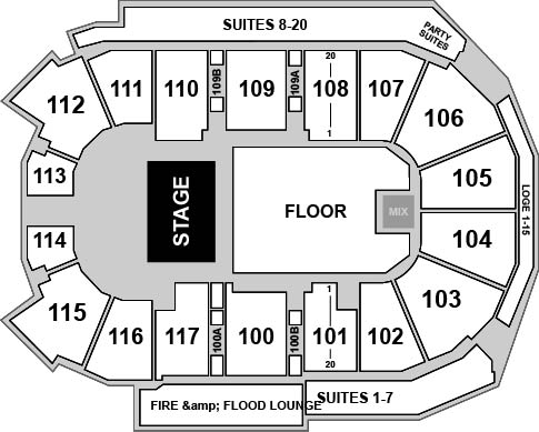 Venue map